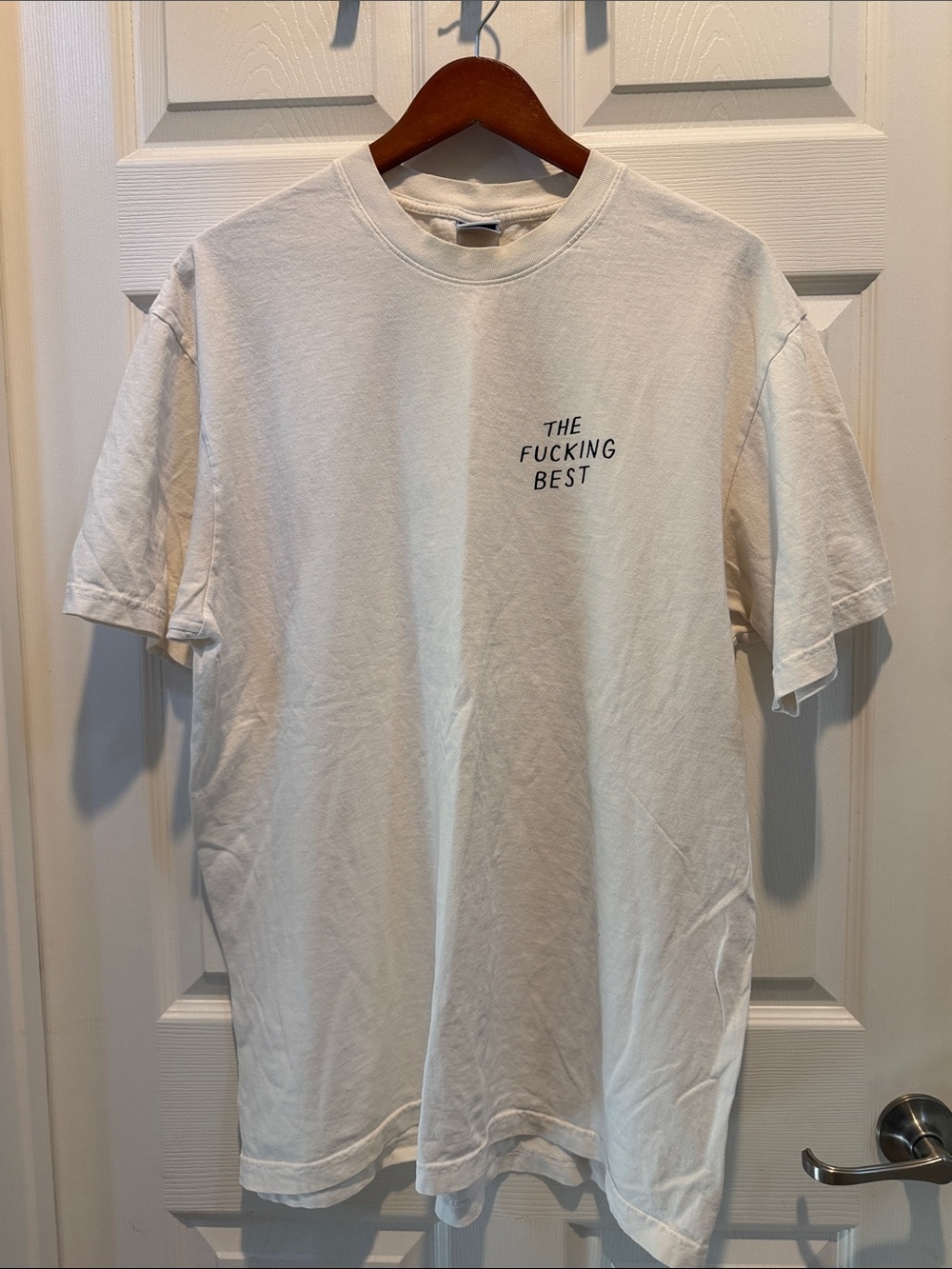 The Fucking Best Undefeated Men's White Logo Tee